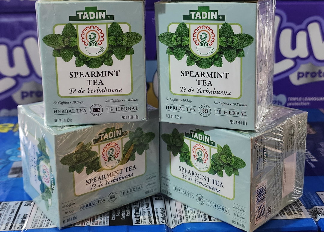 Tadin spearmint tea bags 10 count