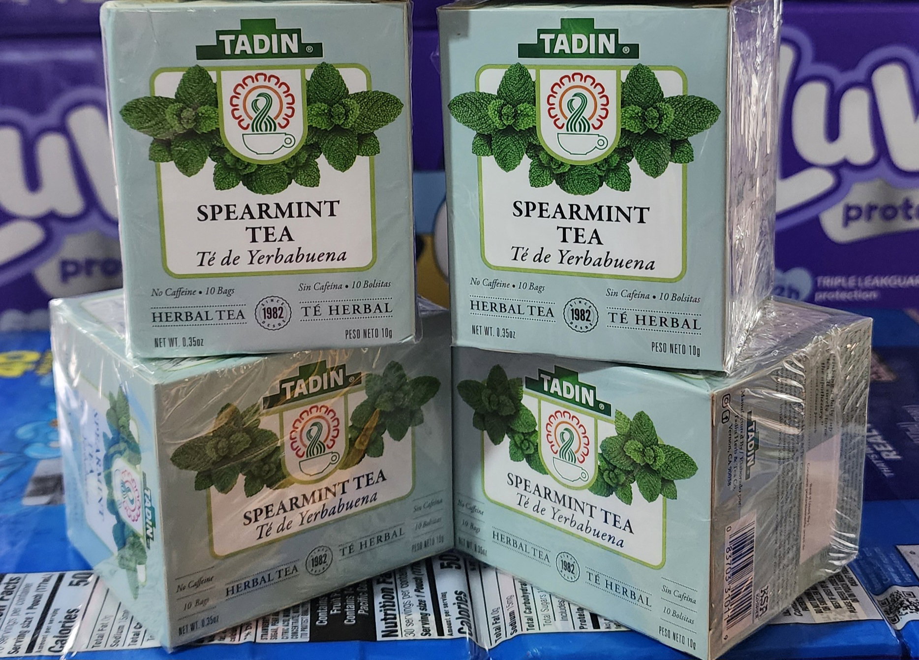 Tadin spearmint tea bags 10 count_0