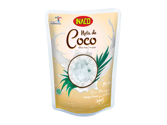 INACO Nata de Coco Mango 360g  x 24_0