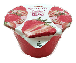 INACO Pudding Strawberry 3s 120g x 16 