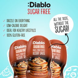 סירופ בטעם קרמל מלוח ללא תוספת סוכר – Diablo * כשר