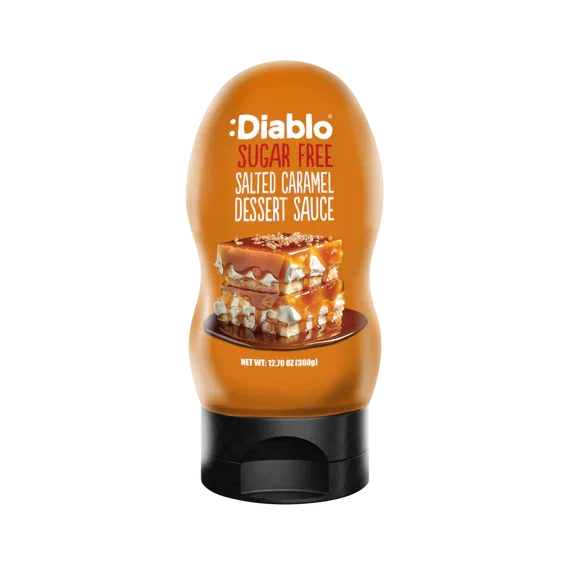 סירופ בטעם קרמל מלוח ללא תוספת סוכר – Diablo * כשר