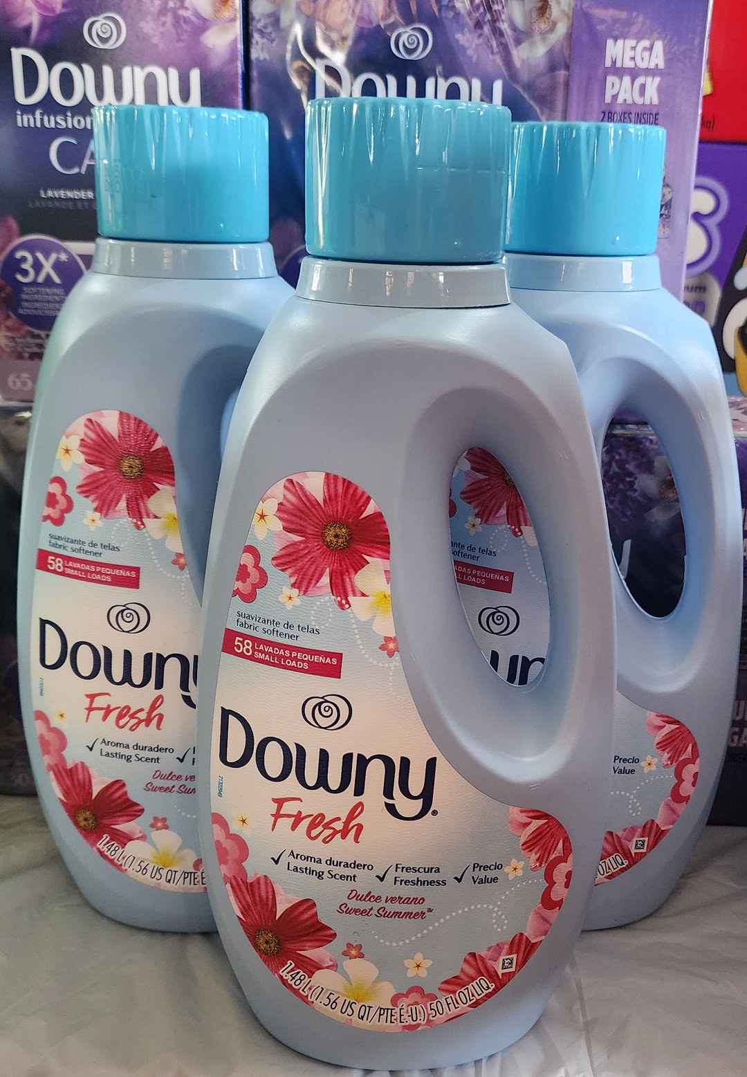 Downy Fresh 58 loads softener 