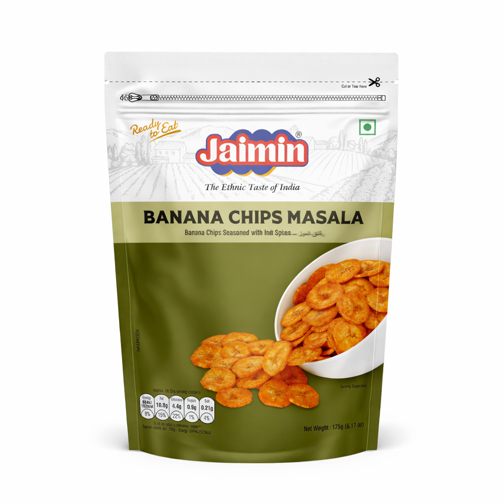 Jaimin Banana Chips Masala 175g_0