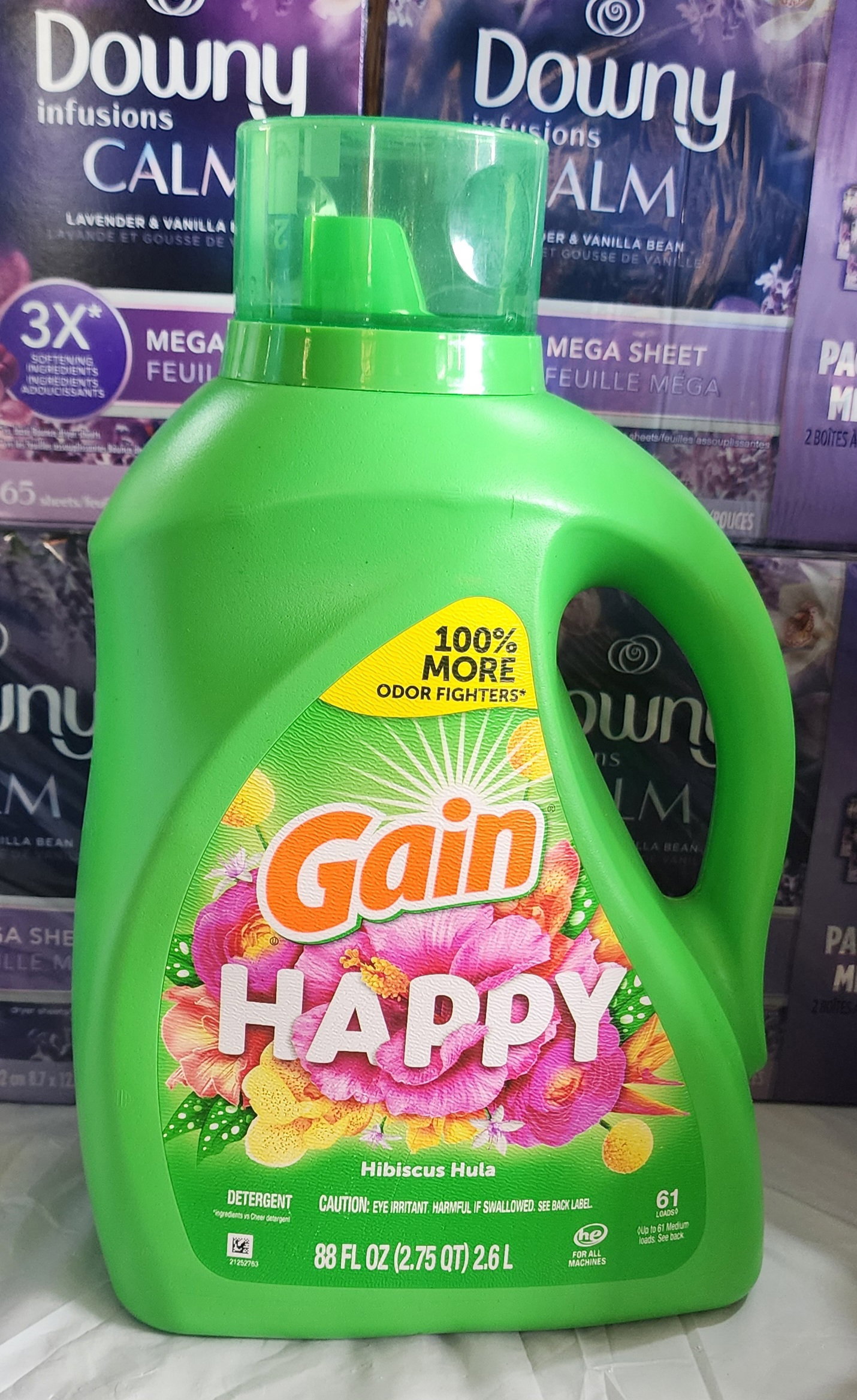 Gain happy hibiscus hula detergent 88 oz_0