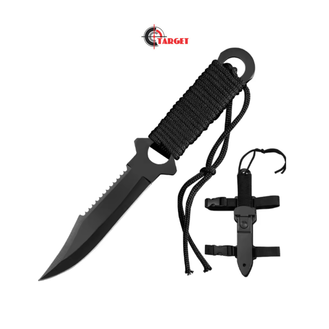 Tactical Hiking Camping Outdoor Fixed Blade _2
