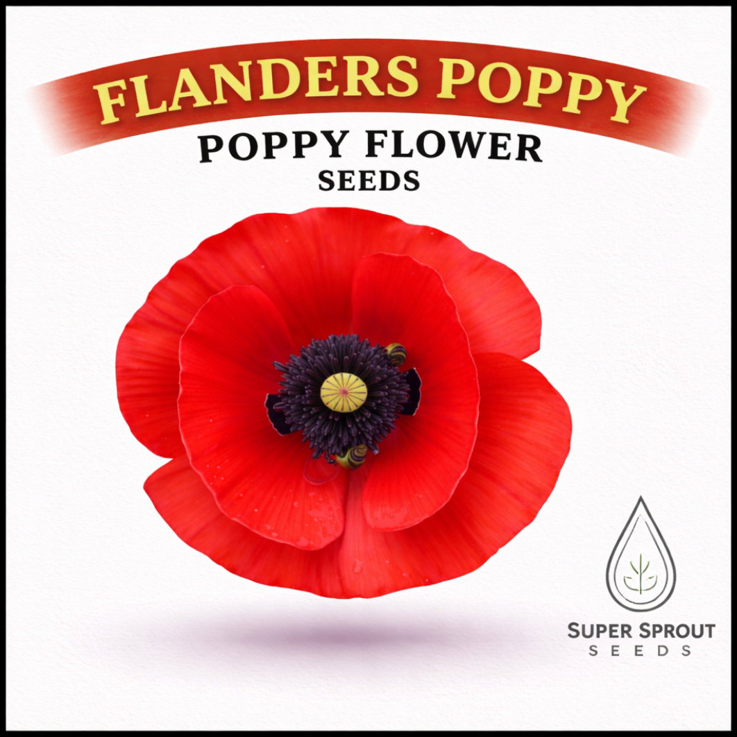 🌸FLANDERS POPPY🌸 x 100+ seeds_1