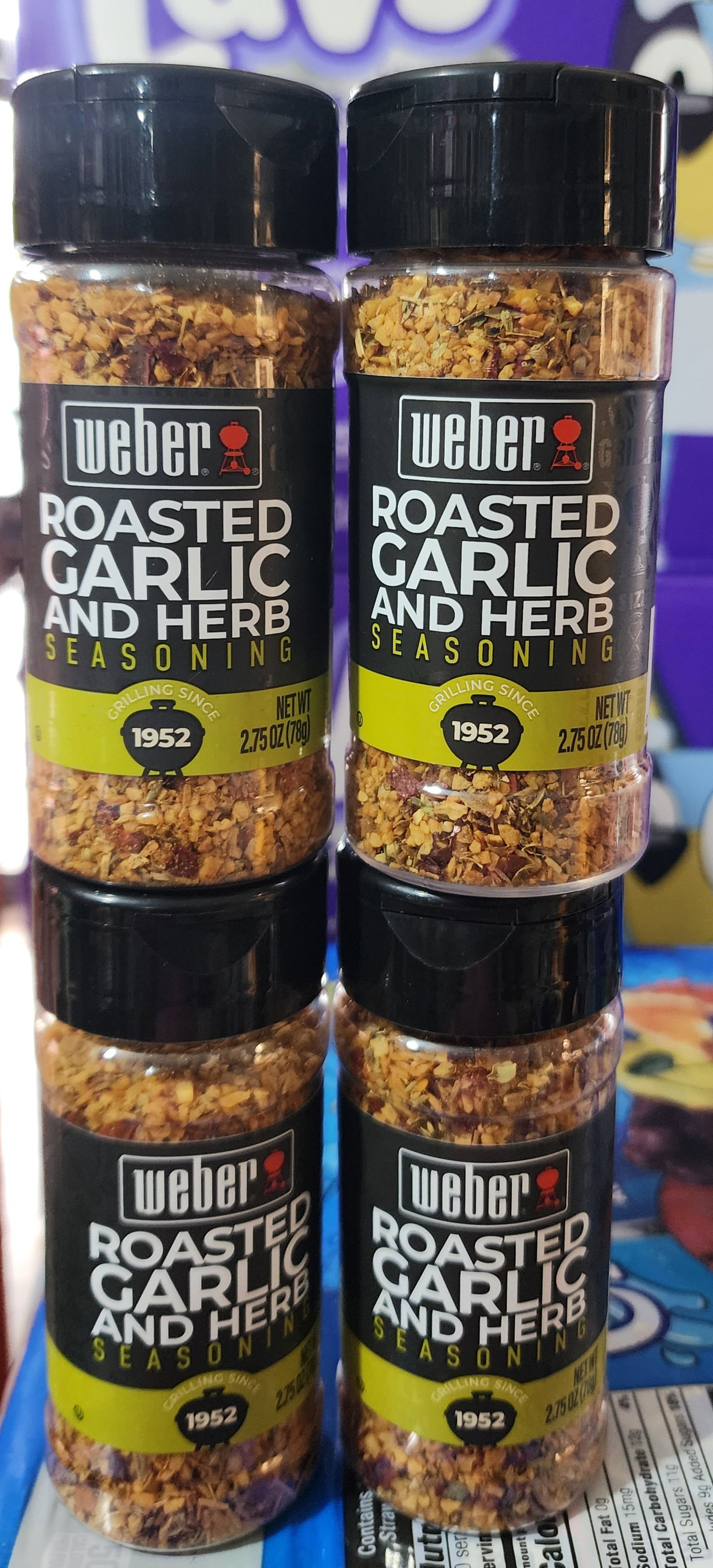 Weber Roasted Garlic & Herb Seasoning, 5.5 oz_0