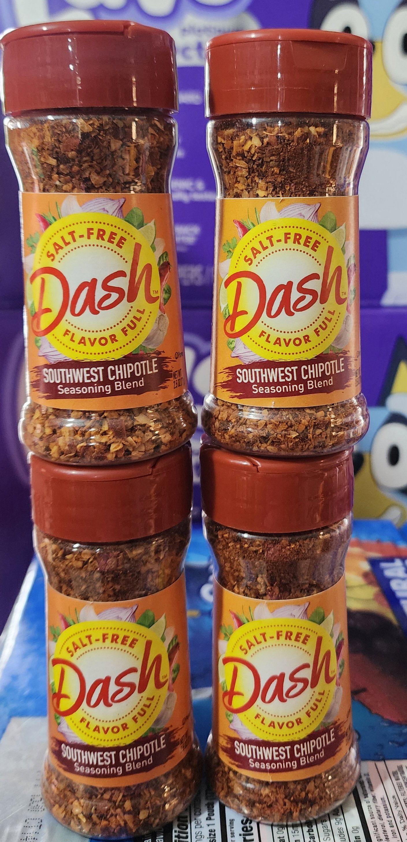 Dash Southwest Chipotle Seasoning Blend, Salt Free, 2.5 oz_0