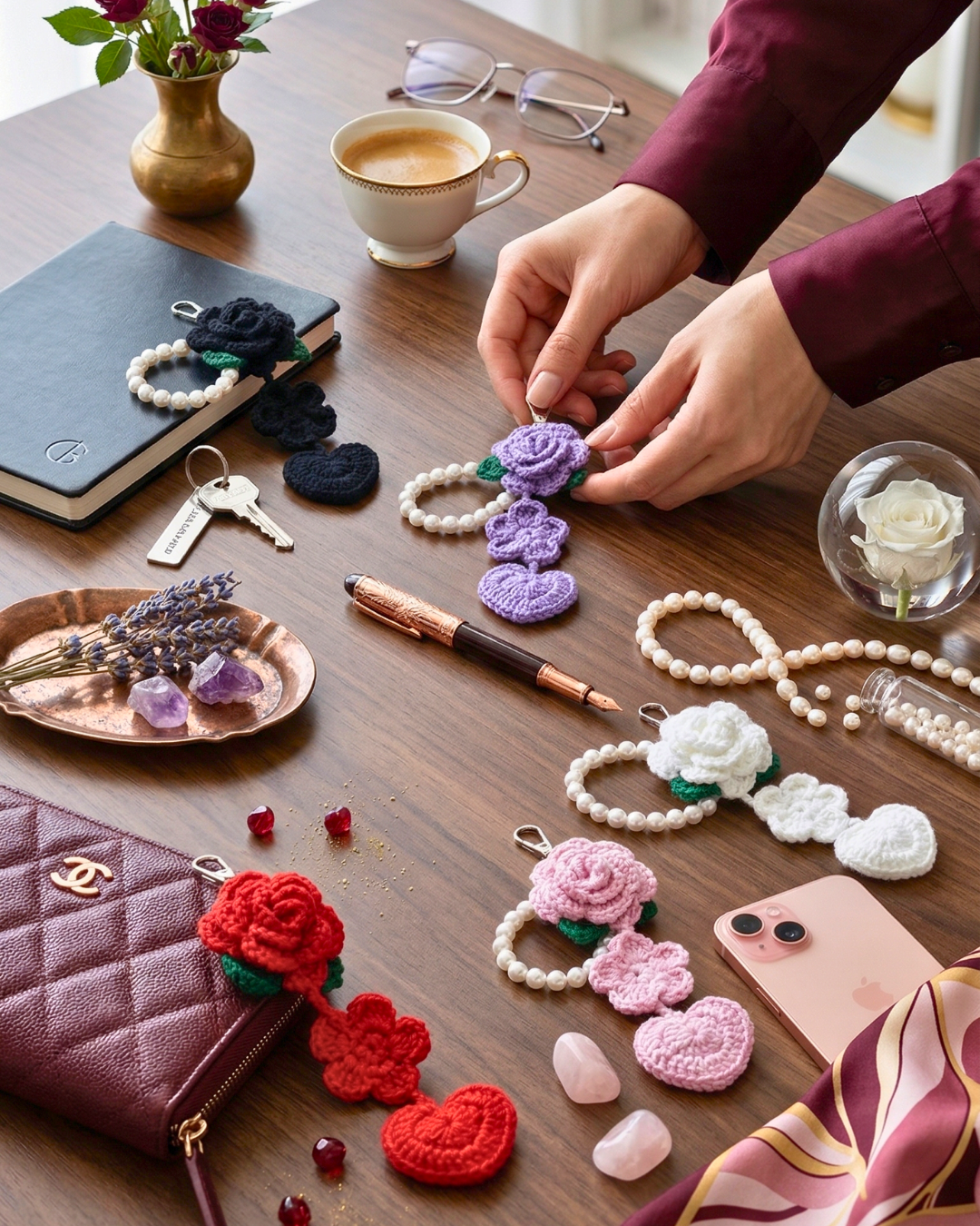🌙 Charms en crochet "Serenity"_0
