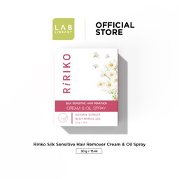 ￼RIRIKO SILK SENSITIVE HAIR REMOVER CREAM & OIL SPRAY ผลิตภัณฑ์กำจัดขน