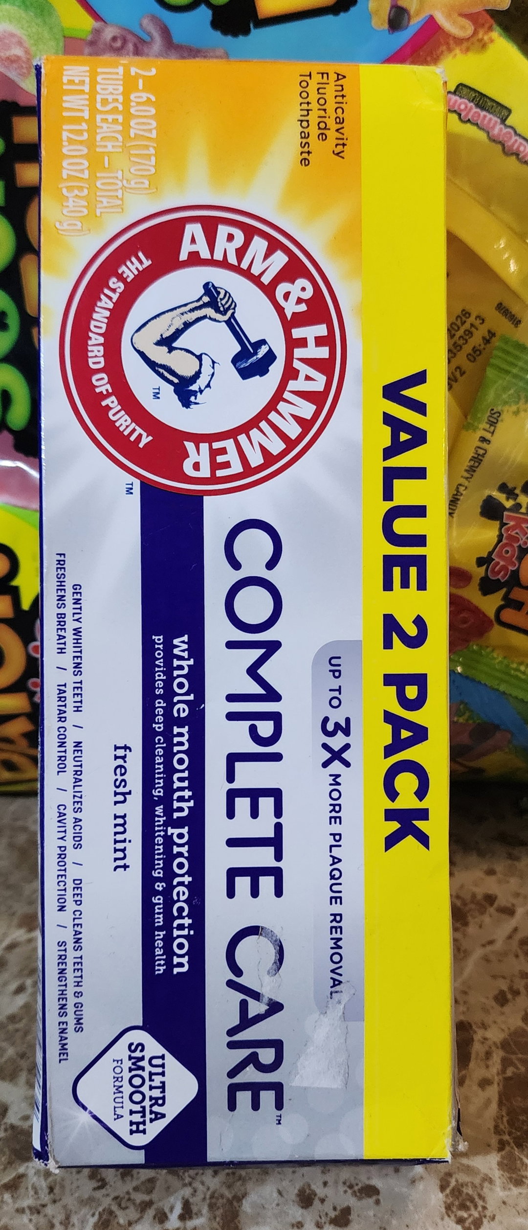 Arm&hammer complete care value 2 pack  6 oz
