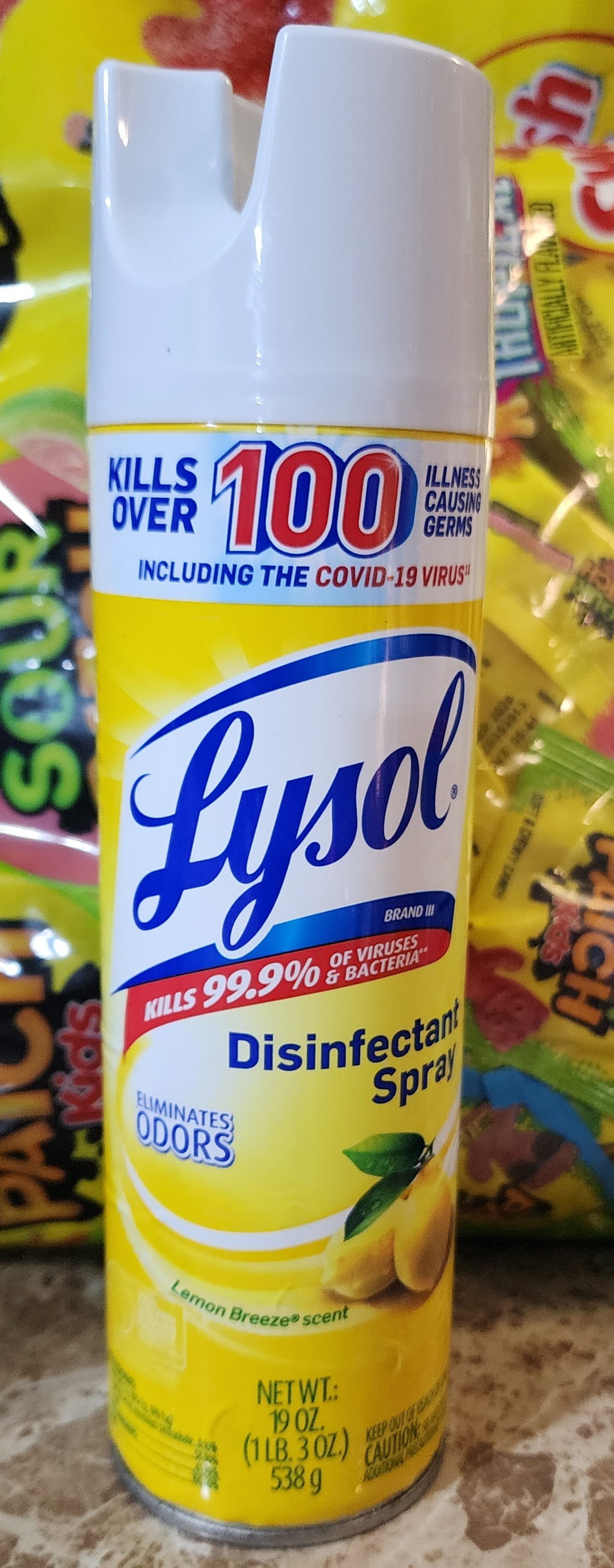 Lysol disinfectant spray 19 oz