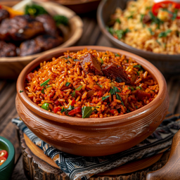 NIGERIAN JOLLOF RICE DINNER 
