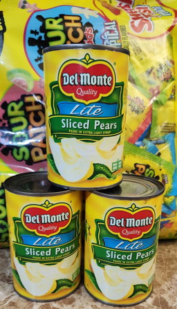 Del Monte lite slice pear 🍐 