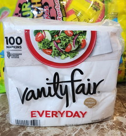 Vanity fair  everyday 100 count napkins 
