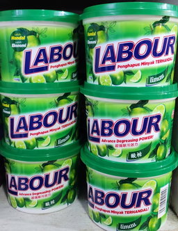 Labour advance decreasing power oxi dishwashing 