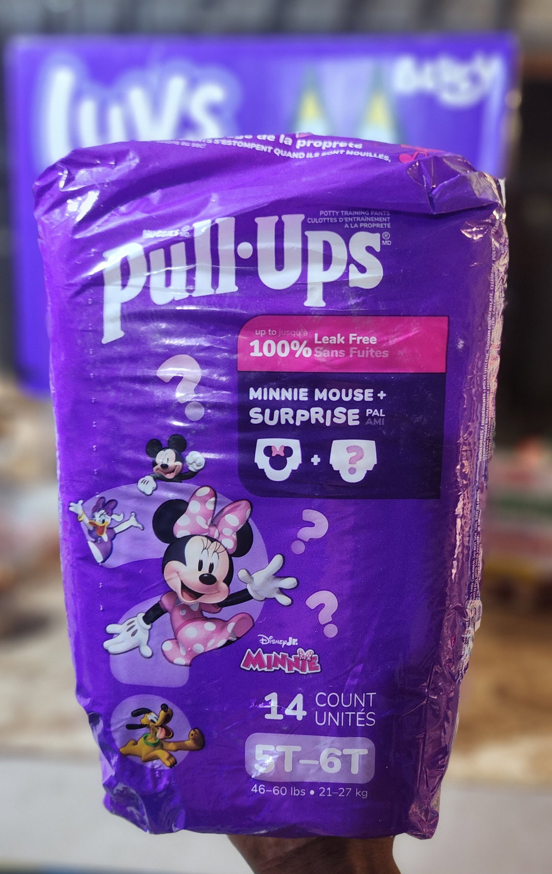 Huggies pull-ups 5T-6T Girls 14 count