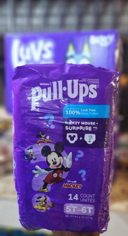 Huggies pull-ups 5T-6T Boys 14 count