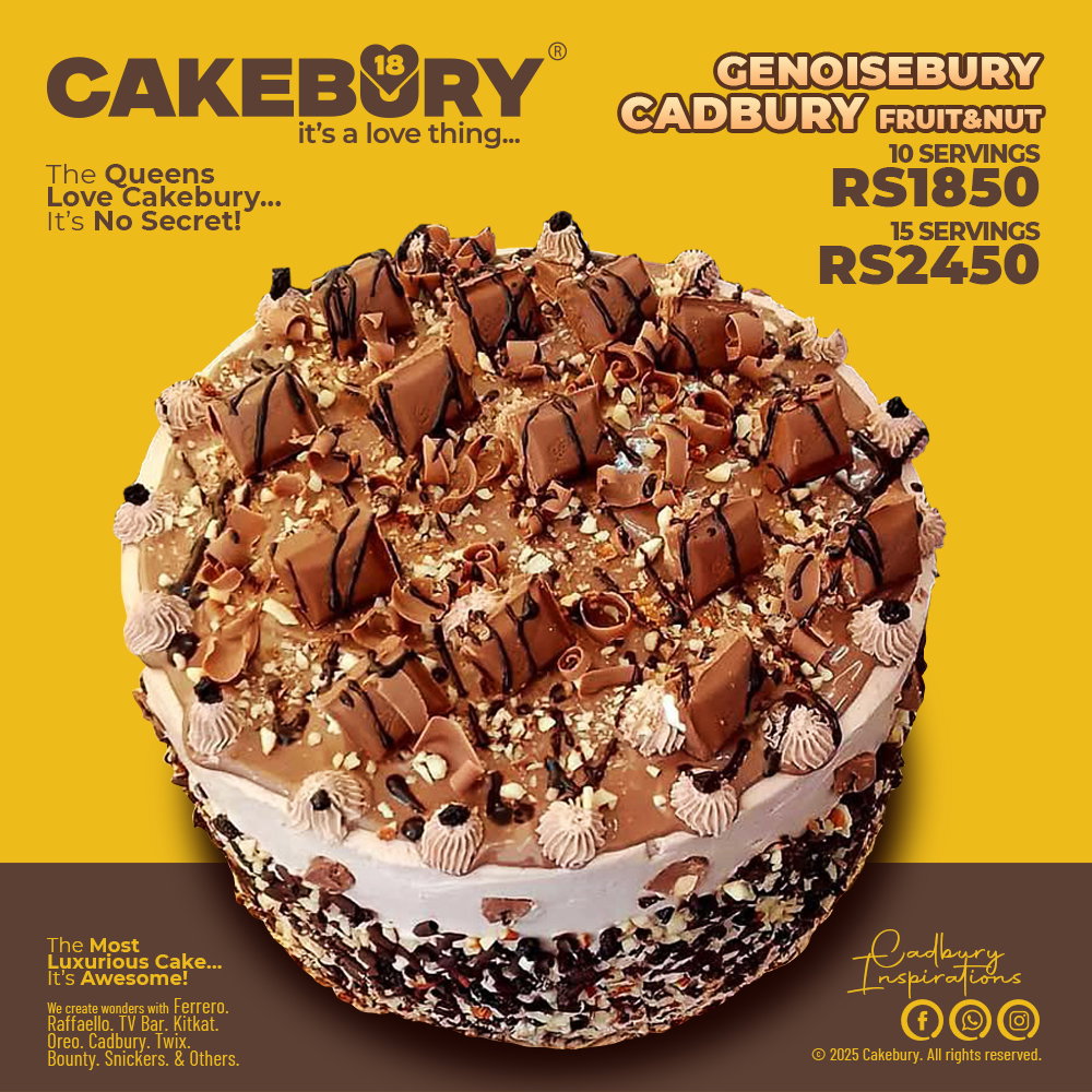 Cadbury Fruit & Nut Cake