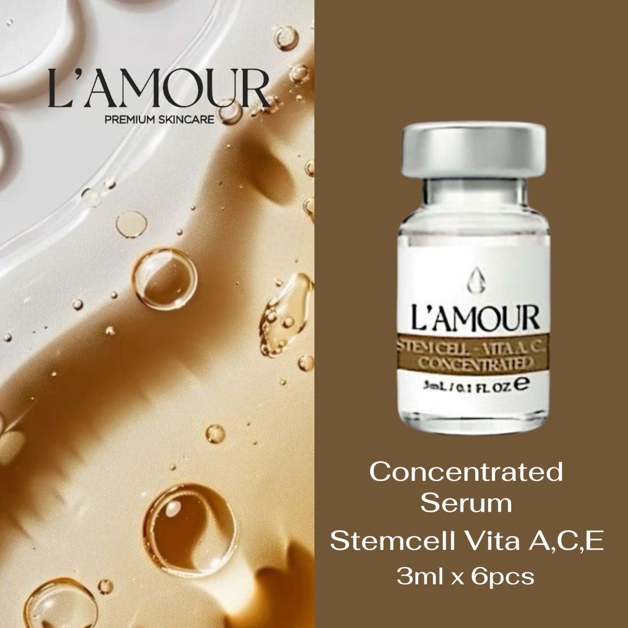 L'amour Stem Cell + Vita A,C,E Concentrated (6psc)_0