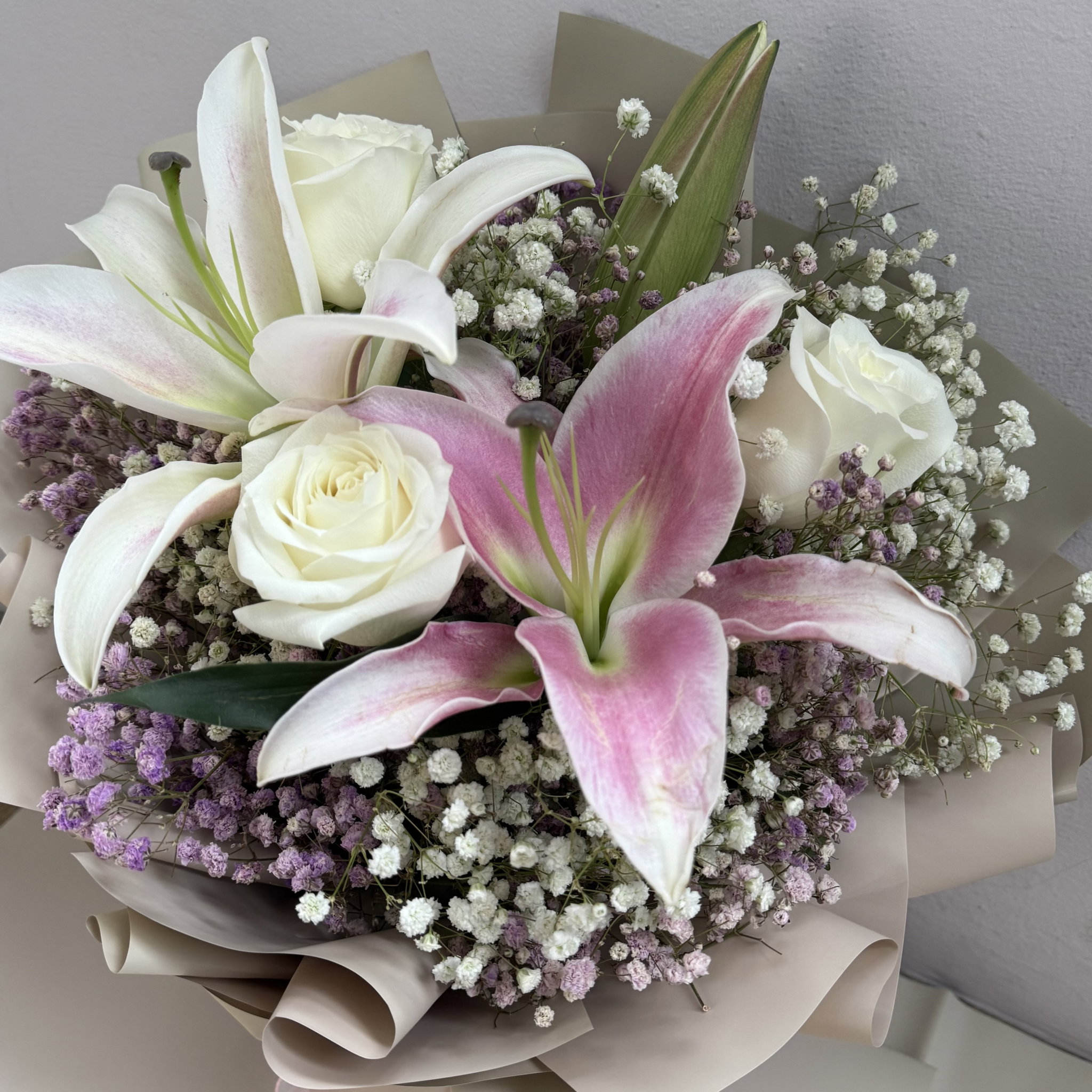 mix flower bouquet _0