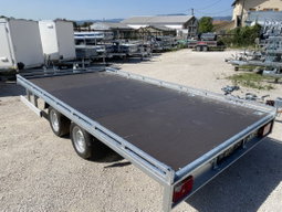 Remolque de plataforma Boro ATLAS 4,50 m × 2 m – 3500 kg