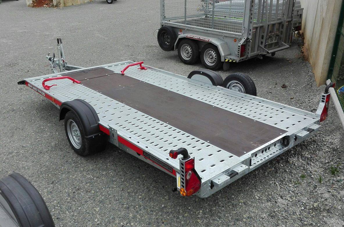 Remolque portacoches Brian James A2 Transporter – 1 eje (PTAC 1500 kg)_2