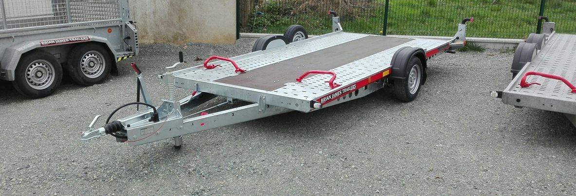 Remolque portacoches Brian James A2 Transporter – 1 eje (PTAC 1500 kg)_1