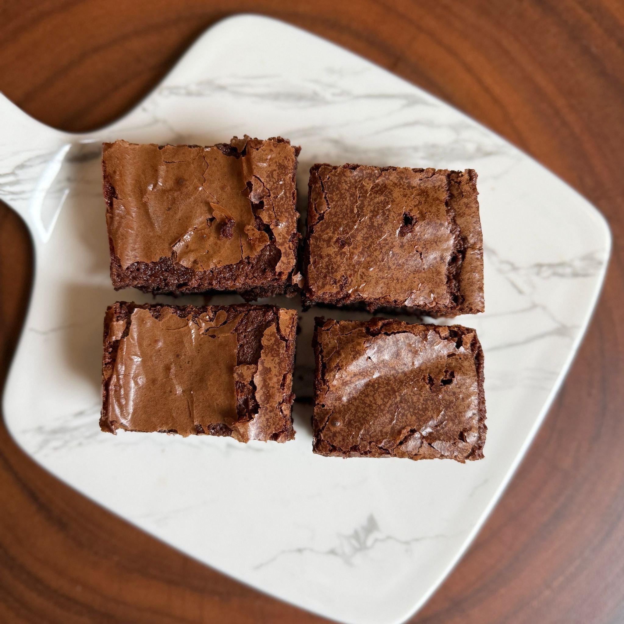 Bittersweet Dark Chocolate Brownies _3