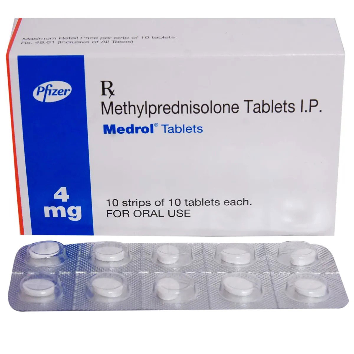 Methylprednisolne 4mg Tablets_0