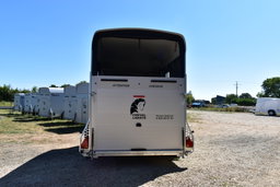 Remolques para caballos Liberté – Gris hierro – 2 plazas (transporte en diagonal)