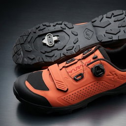 Spiuk Aldapa MTB Shoes – Size 45 (Orange/Black)