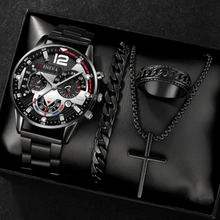 Élégante Montre-Bracelet Quartz Décontracté et professionnelle._5