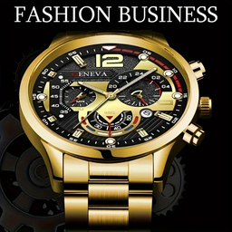 Élégante Montre-Bracelet Quartz Décontracté et professionnelle.