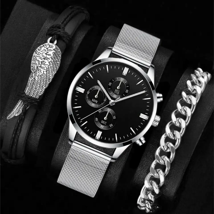 Montres à Quartz de Luxe pour homme Lp14 2026 avec Bracelet, Montres très vendues pour le commerce international transfrontalier_6