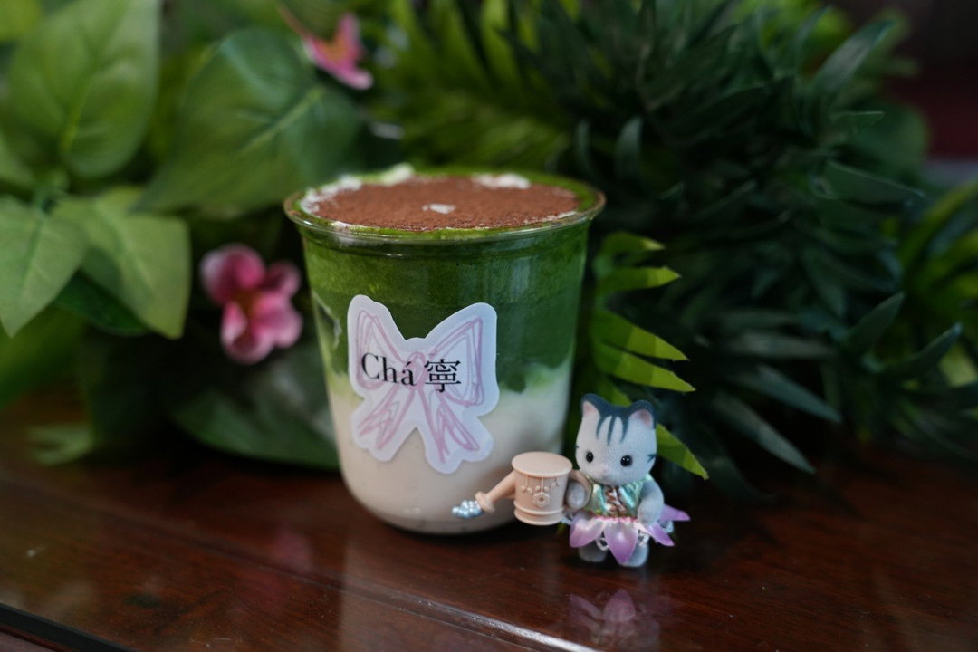 Tiramisu Matcha Latte 🍫 