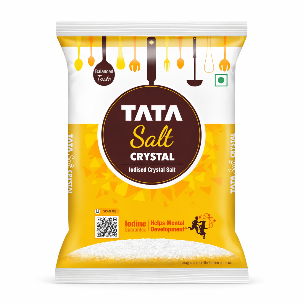 Tata Iodised Crystal Salt 1kg
