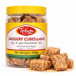Telugu Foods Jaggery Cubes 500g