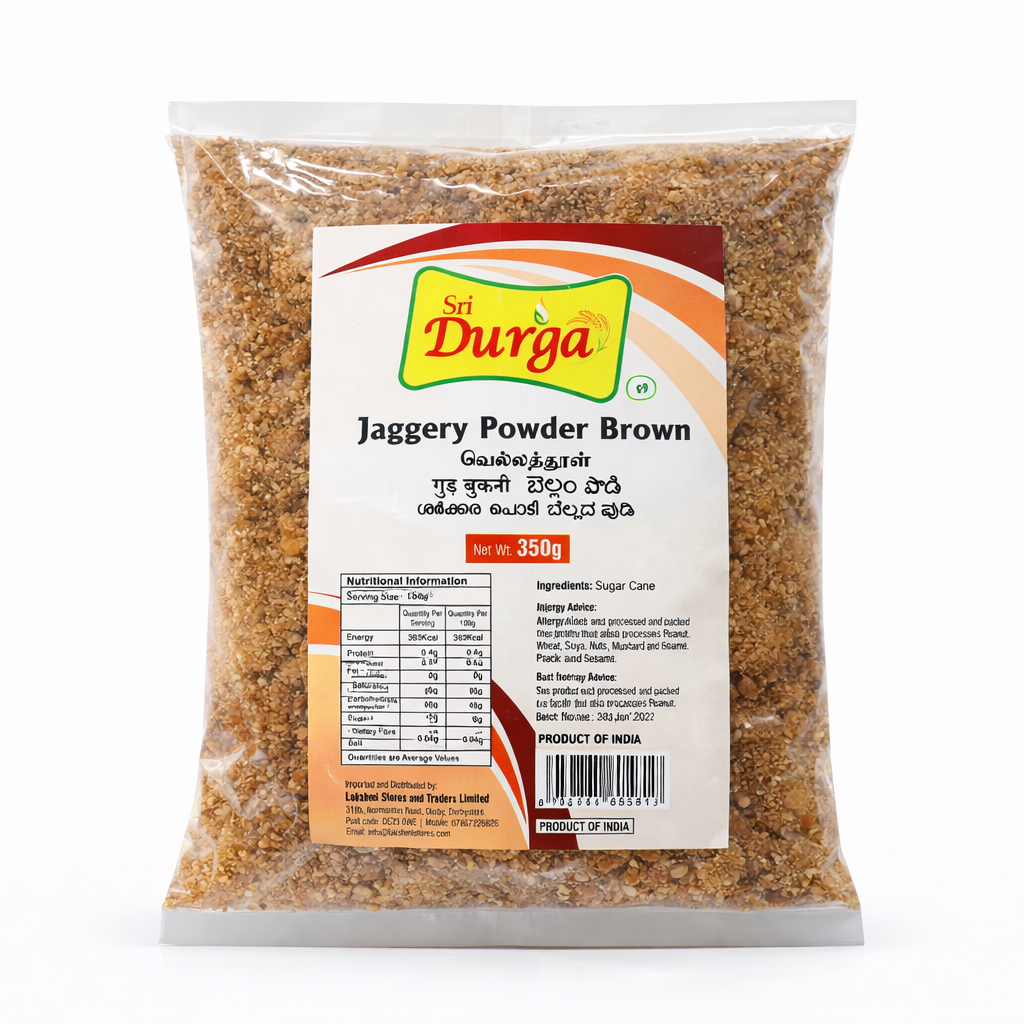 Sri Durga Jaggery Powder Brown 350g_0