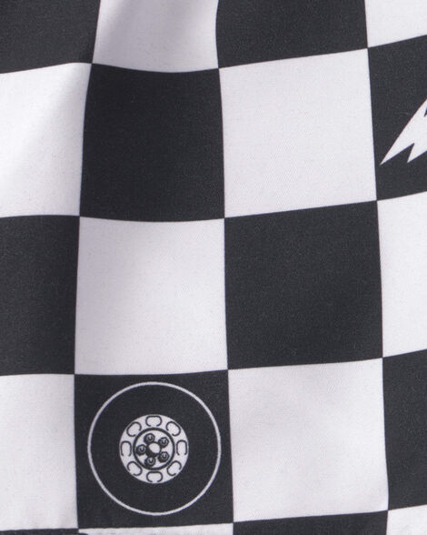 Toddler Boy ©Disney/Pixar Cars Swim Trunks - Black/White_2