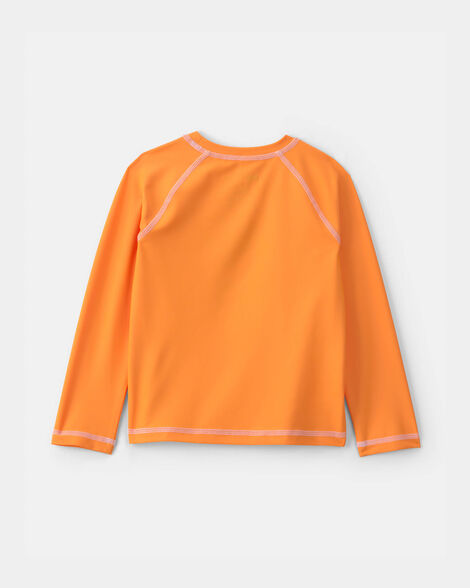 Toddler Boy Bluey™ Rashguard - Orange_1
