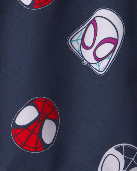 Toddler Boy ©Marvel Spider-Man Swim Trunks - Navy Blue_2
