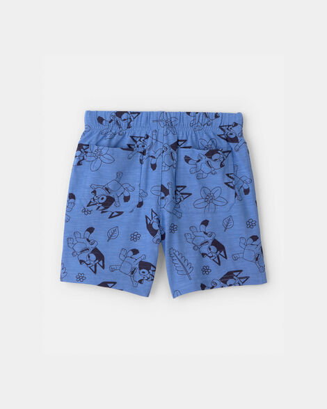 Toddler Boy 2-Piece Bluey™ Top & Short Set - Blue_1
