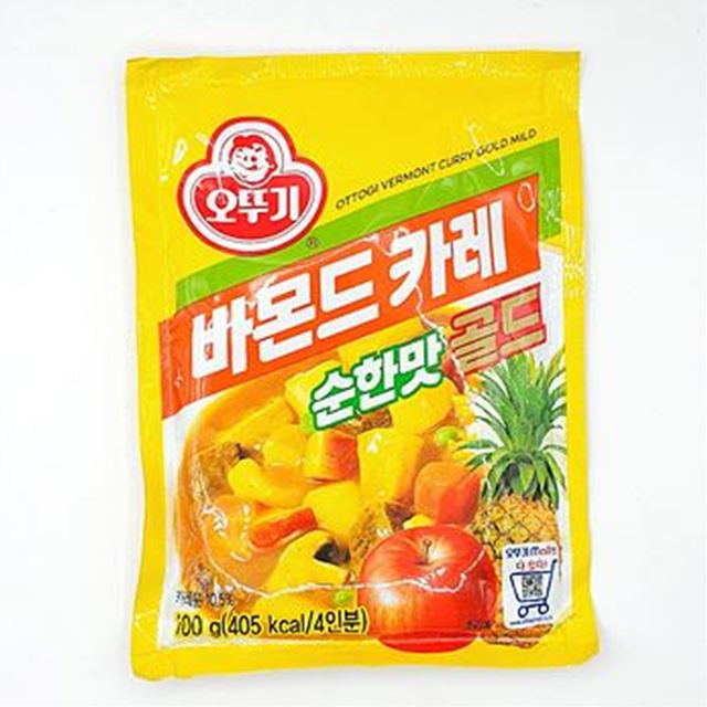 OTTOGI VERMONT CURRY GOLD MILD 100G