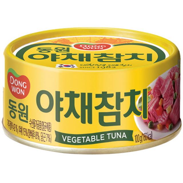 DONGWON TUNA VEGETABLE CAN 100G