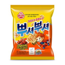 OTTOGI RAMEN SNACK CHICKEN 90G