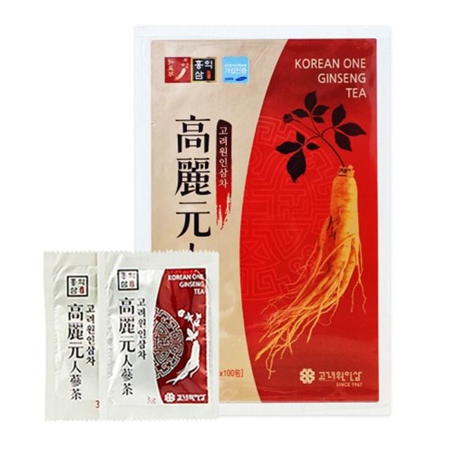KORYO KOREA GINSENG TEA 100T (WOOD CASE)