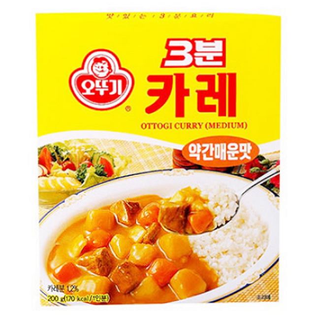 OTTOGI 3MIN CURRY REGULAR 200G