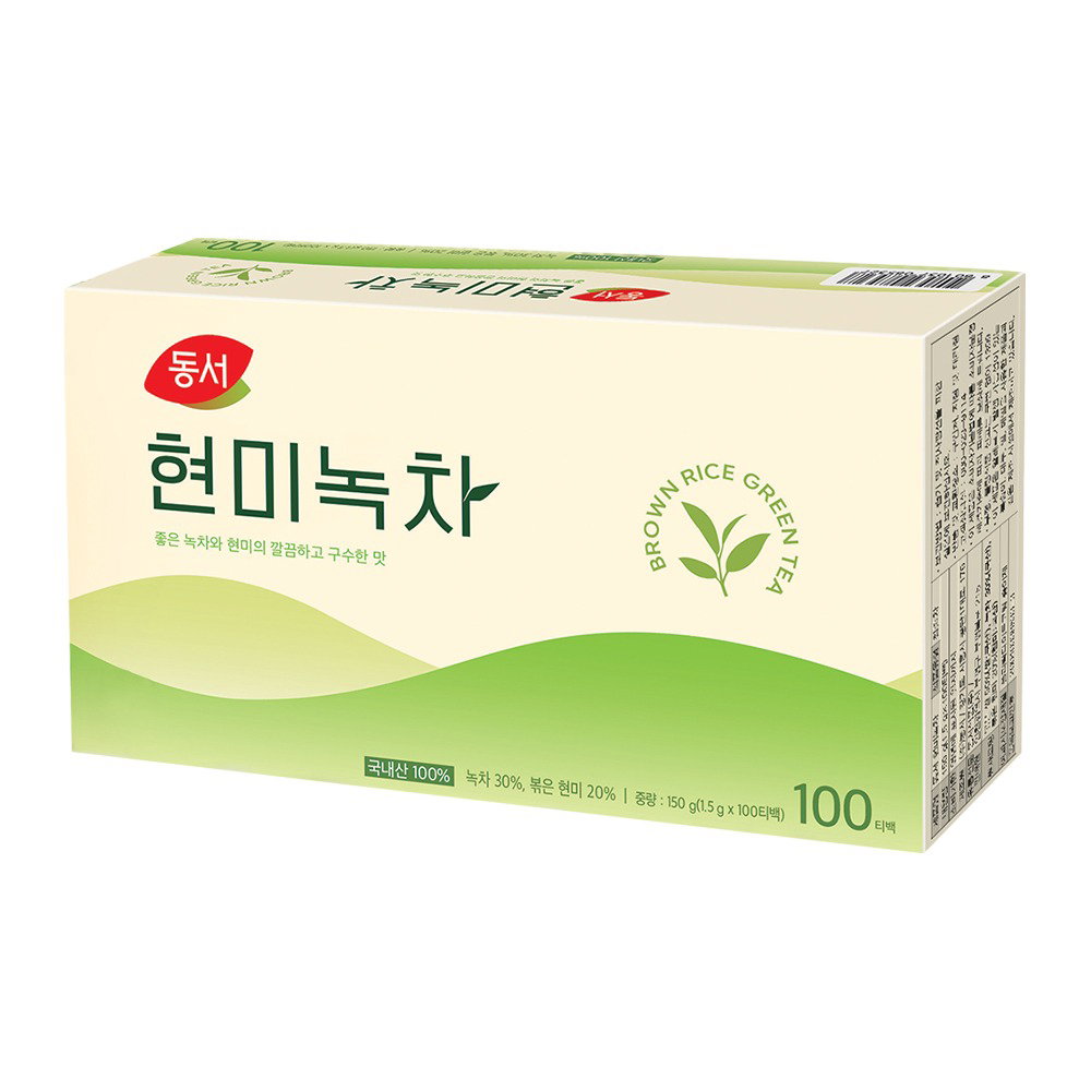 DONGSUH BROWN RICE GREEN TEA 100T